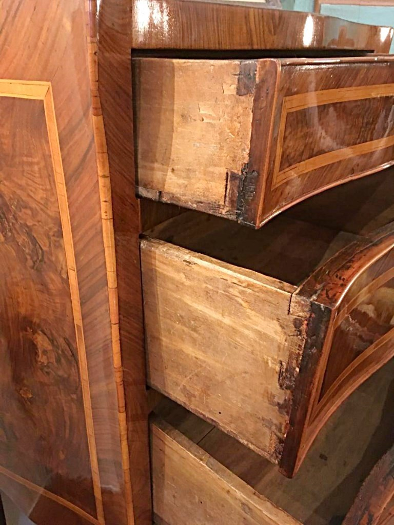 Commode Noyer XVIII ème Italie-photo-4