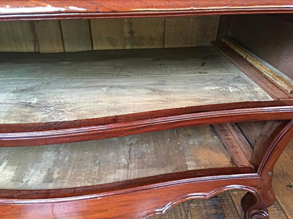 Convenient Port Louis XV Mahogany From Cuba 18th Century-photo-7