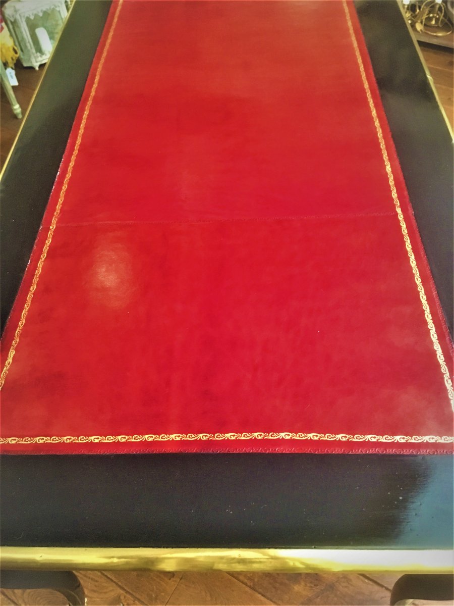 Bureau Plat Louis XV Du 18 ème Siècle-photo-2