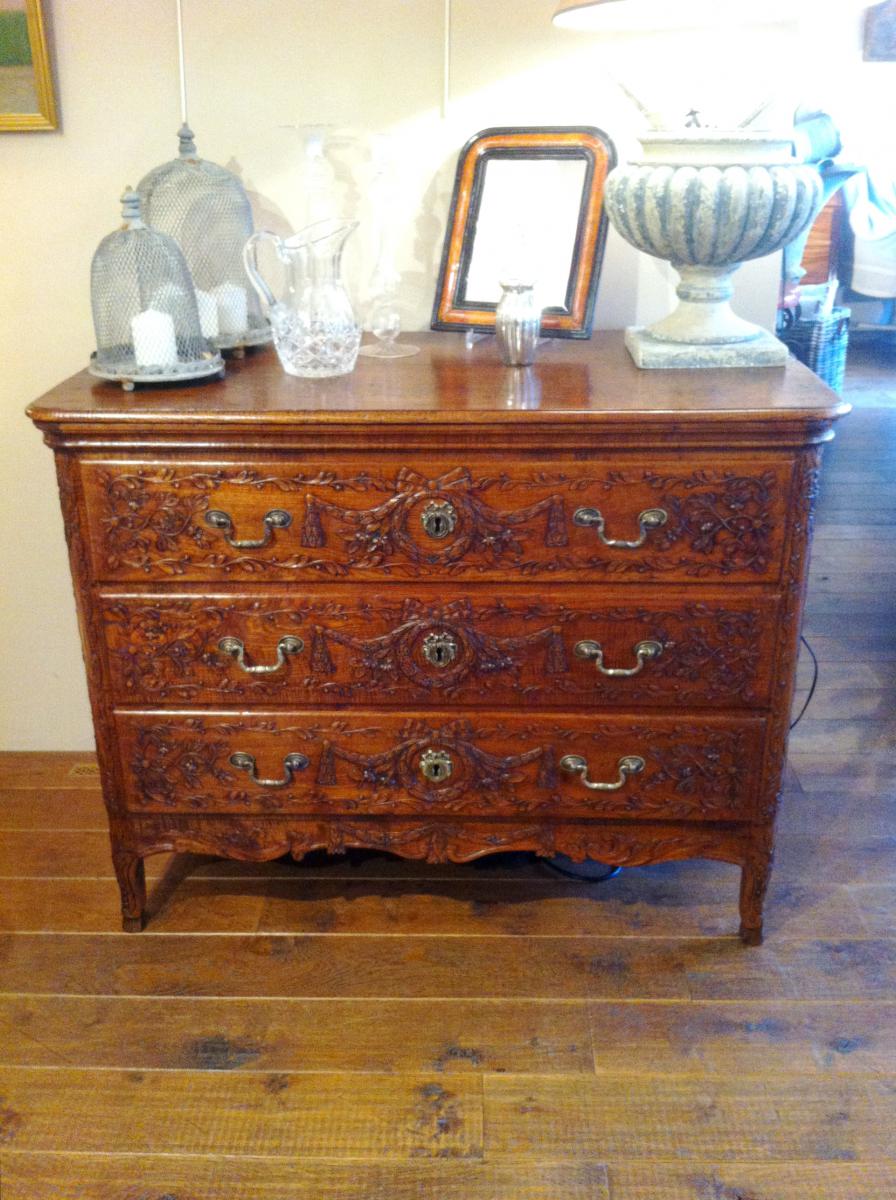 Transition Commode Louis XV.xvi
