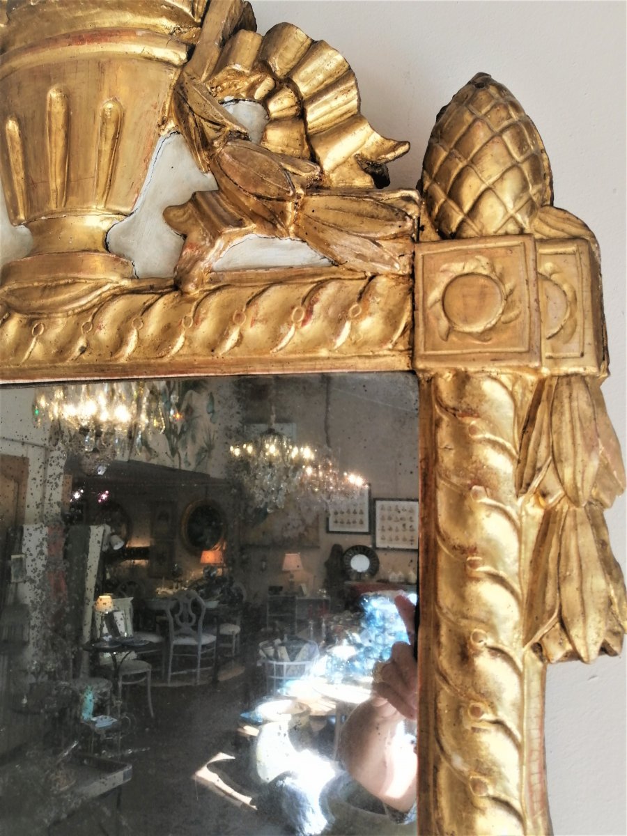 18th Century Provençal Mirror-photo-3