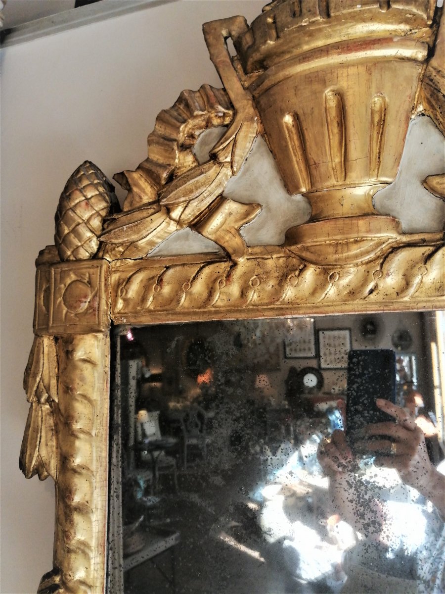 18th Century Provençal Mirror-photo-5