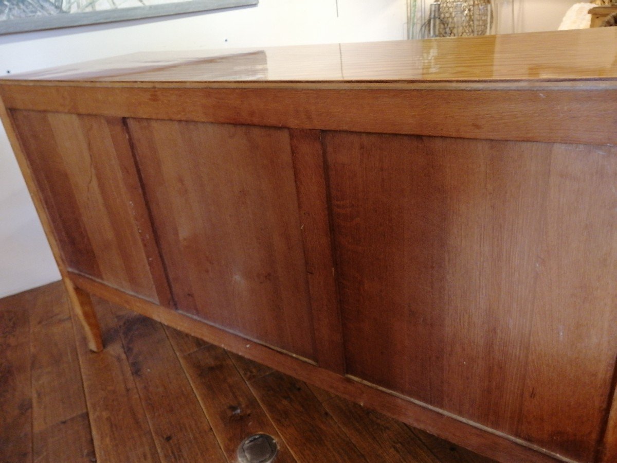 40s Mahogany Chest Of Drawers-photo-8