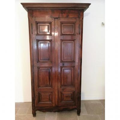 Wardrobe Louis XIII In Walnut