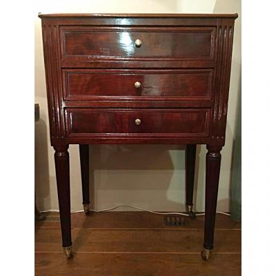 Bedside Table Or Small Louis XVI Commode