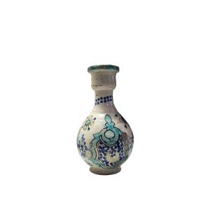 Rare Bouteille 19ème Siècle Meknes Fes Touche De Minium Maroc Poterie Verseuse
