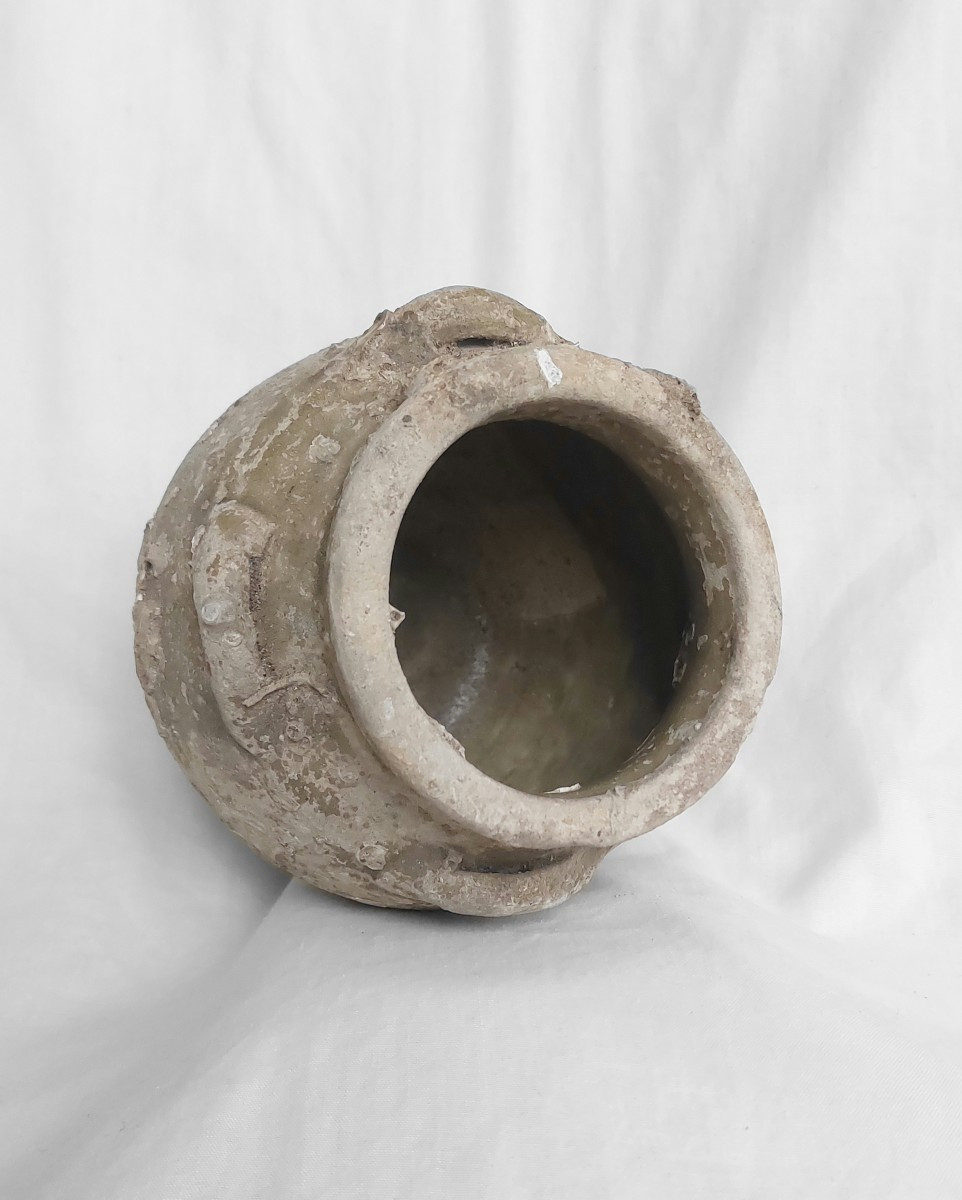 Antique Shipwreck Jar - Sukhothai Pottery-photo-3