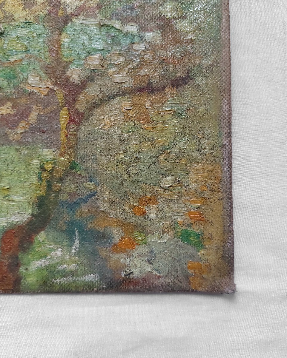 Post-impressionist Landscape Circa 1900 - To Be Identified - French Riviera-photo-4