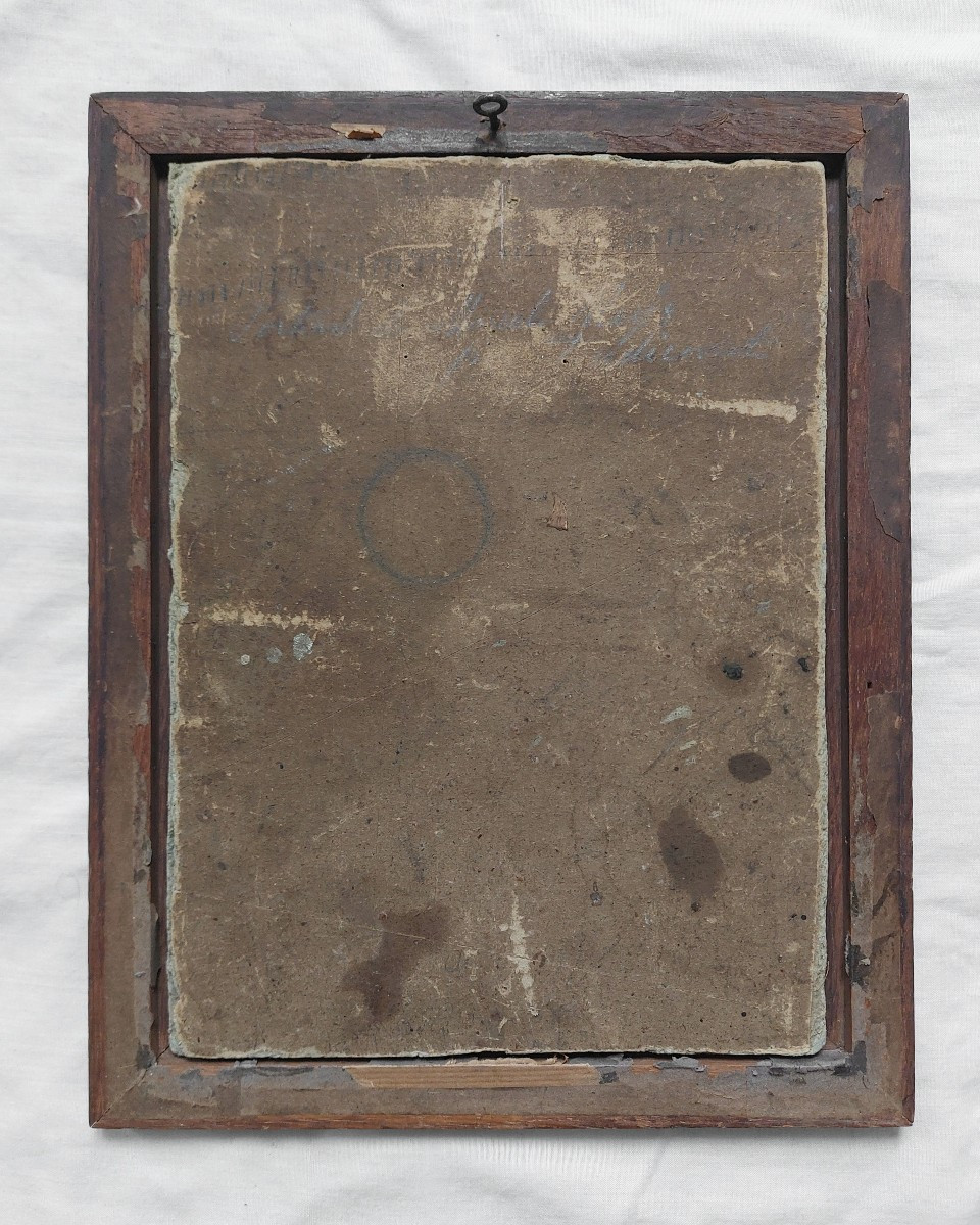 Joseph DUDICOURT - Portrait du peintre Marcel Meÿs - Bessancourt 1884 Val d'Oise tableau XIXème-photo-1