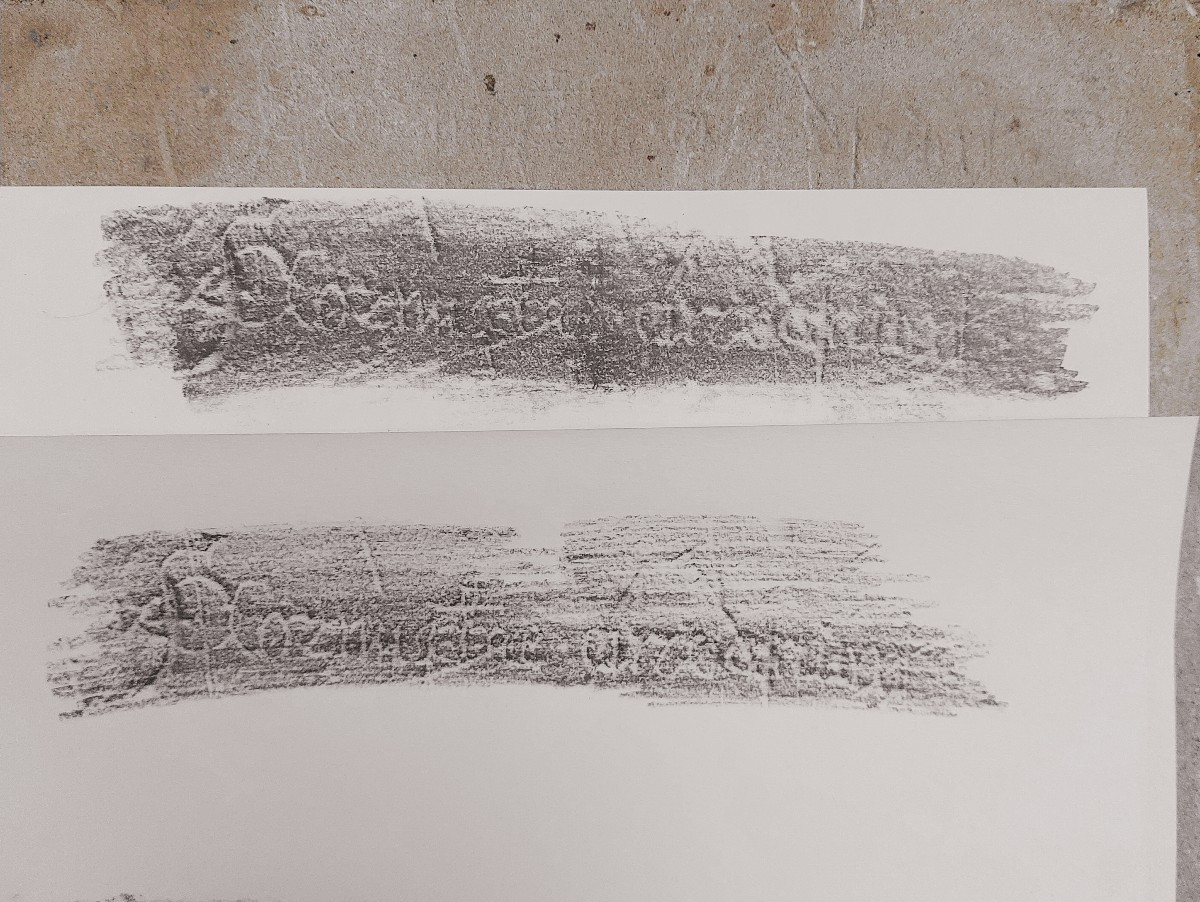 Antique 18th-century Altar Stone - Religious Art / Carved Stone-photo-4