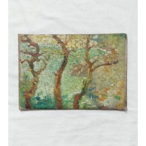 Post-impressionist Landscape Circa 1900 - To Be Identified - French Riviera