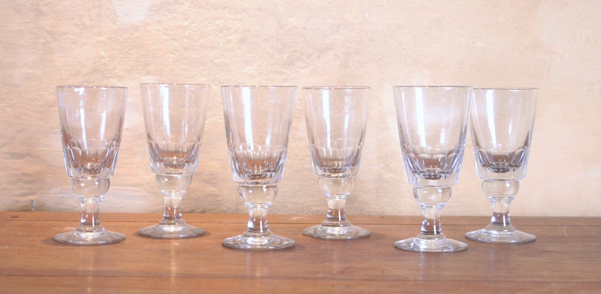 Suite Of 6 Large Bistro Glasses-photo-2