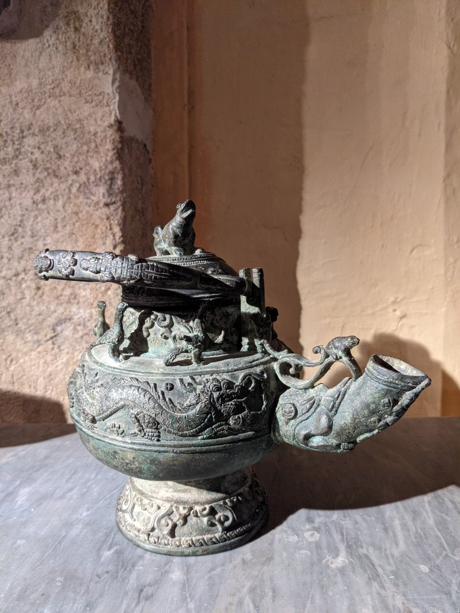 Old Ritual Kettle From Borneo-photo-2