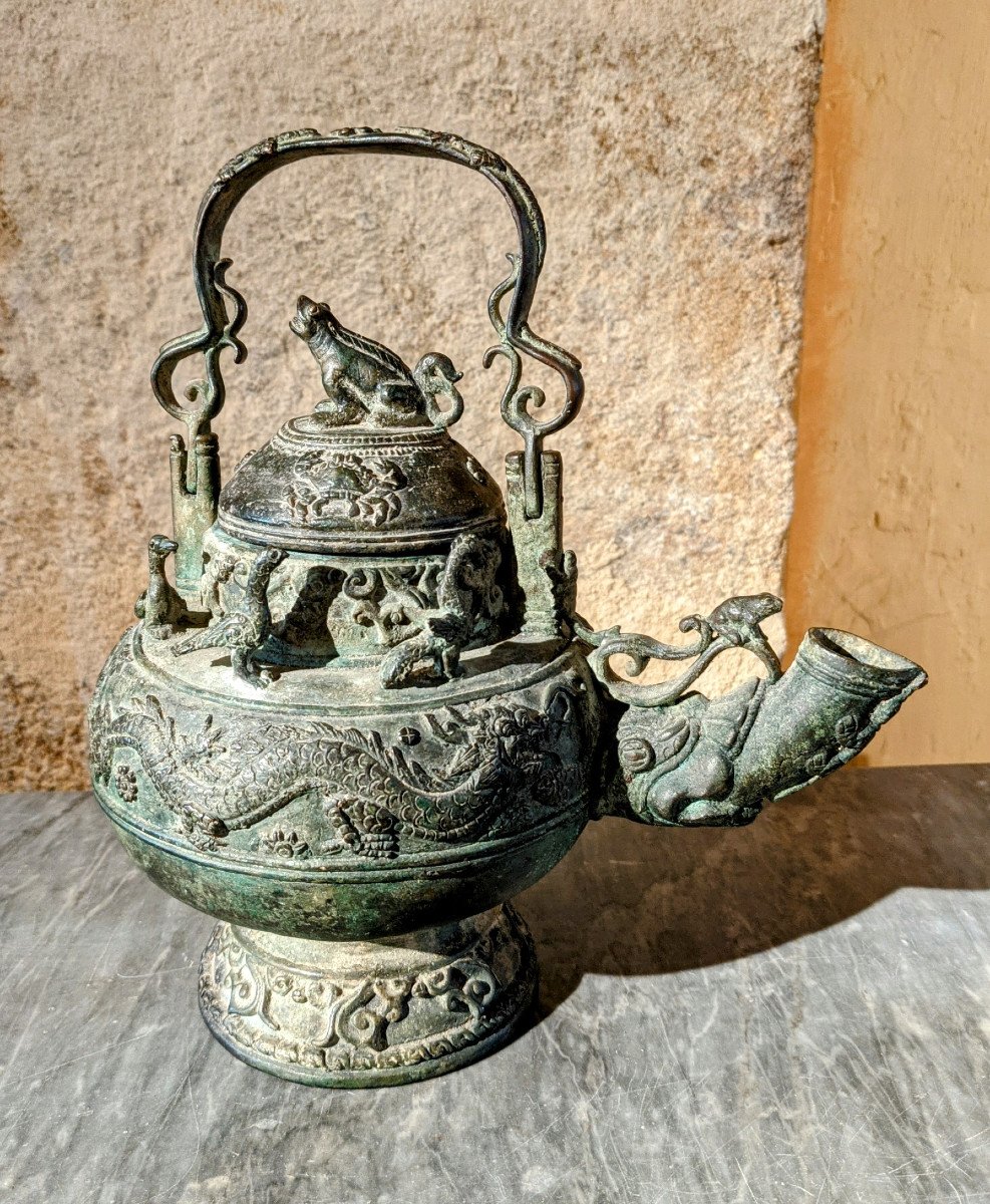 Old Ritual Kettle From Borneo-photo-5
