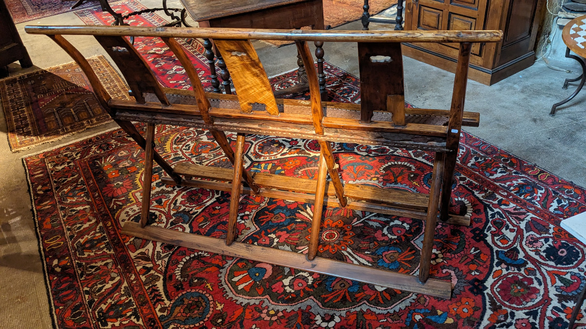 A Folding Scholar's Bench-photo-2