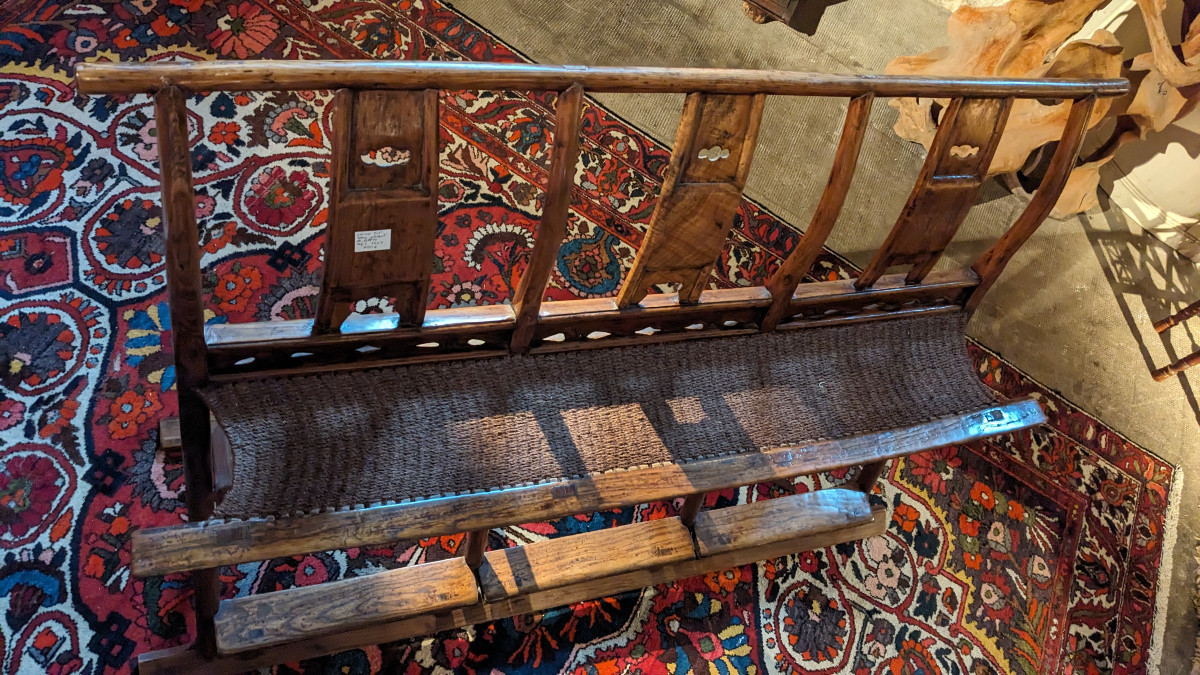 A Folding Scholar's Bench-photo-3