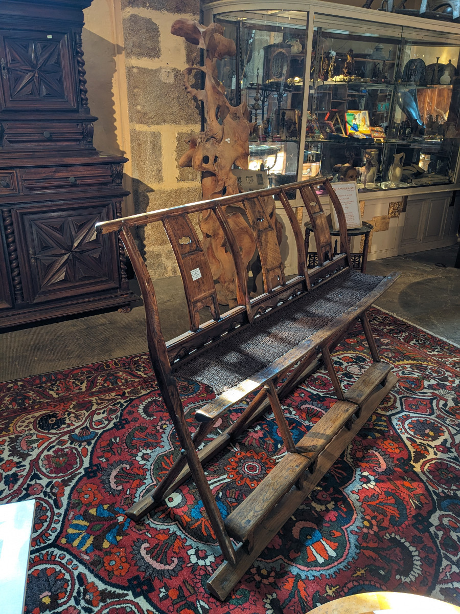 A Folding Scholar's Bench-photo-3