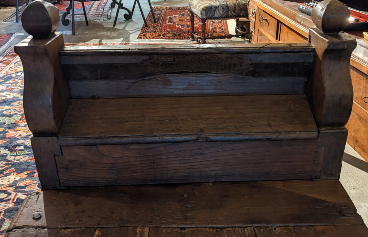 Un important banc coffre-photo-5