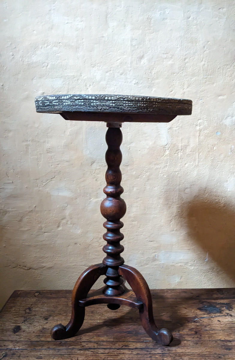 Guéridon de dentelière-photo-3