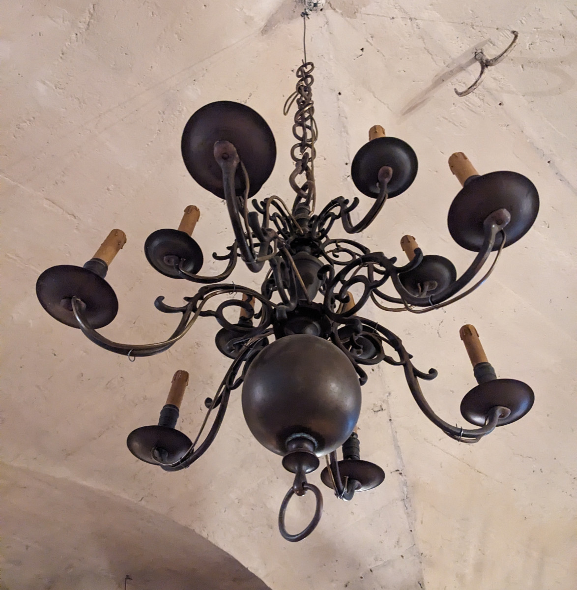 Lustre Hollandais en laiton-photo-1