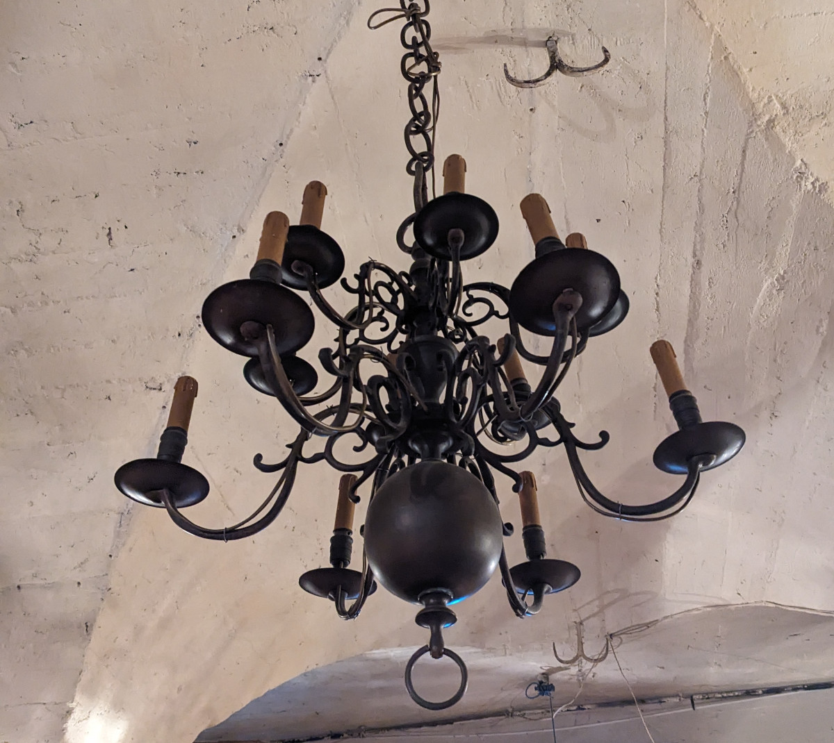 Lustre Hollandais en laiton