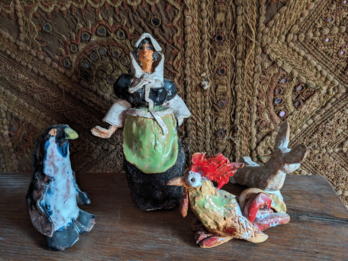 Quatre Sculptures d'Albert Feuillastre-photo-2