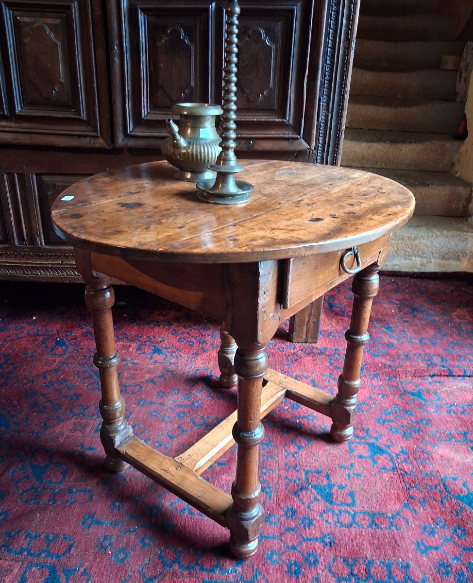 Petite table Louis XIII-photo-2