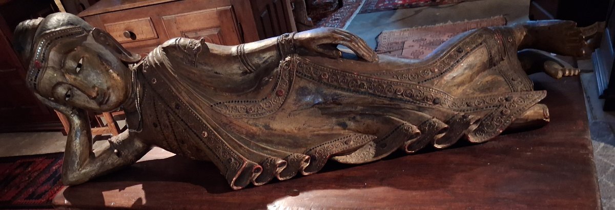 A Large Reclining Buddha