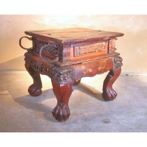 Tibetan Temple Table