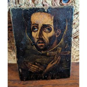 une miniature sur cuivre