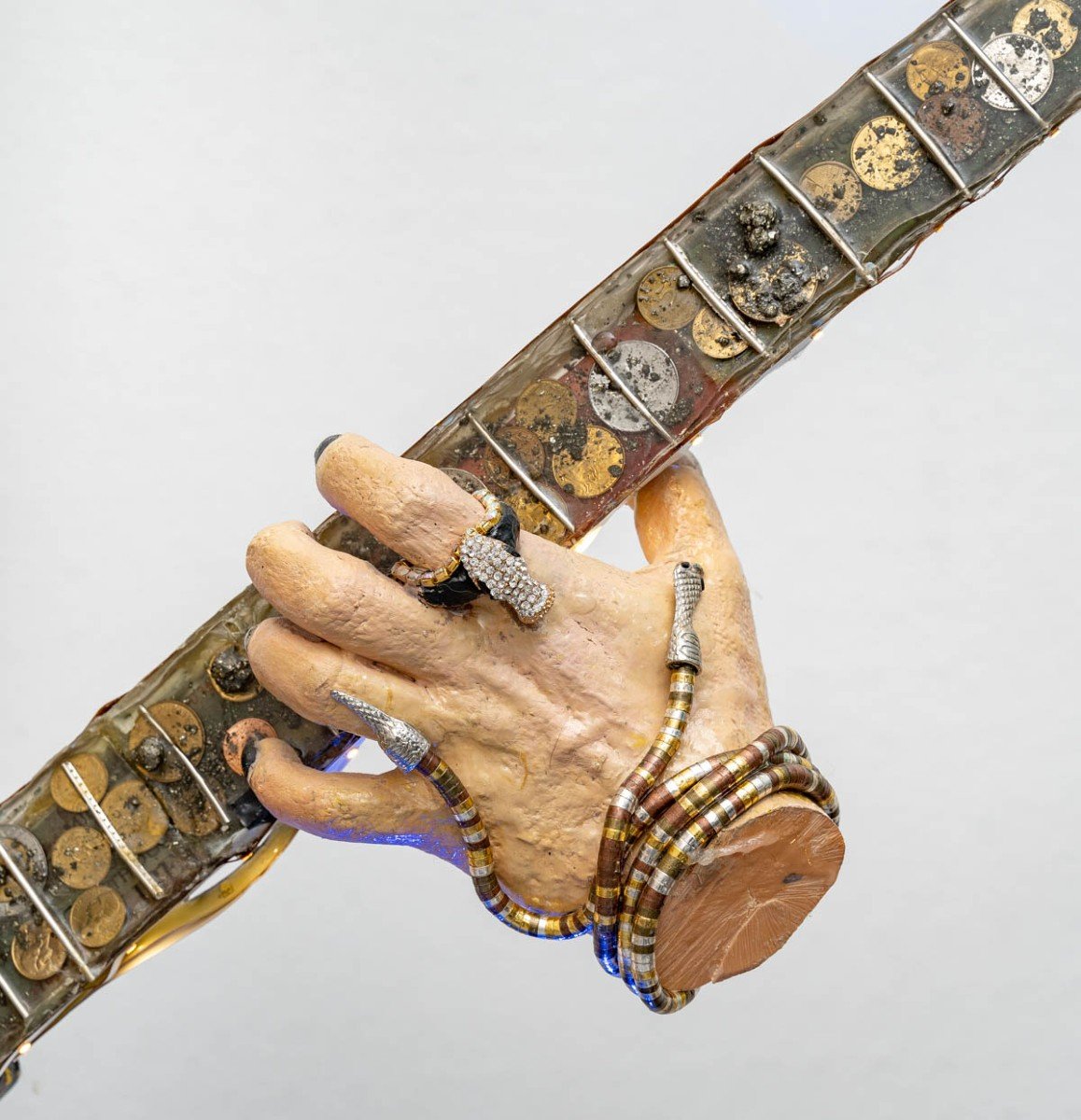 Electric Guitar Created By Italian Artist Paolo Orlando-photo-3