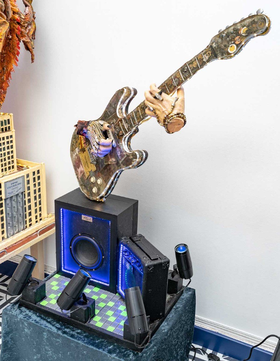 Electric Guitar Created By Italian Artist Paolo Orlando-photo-5