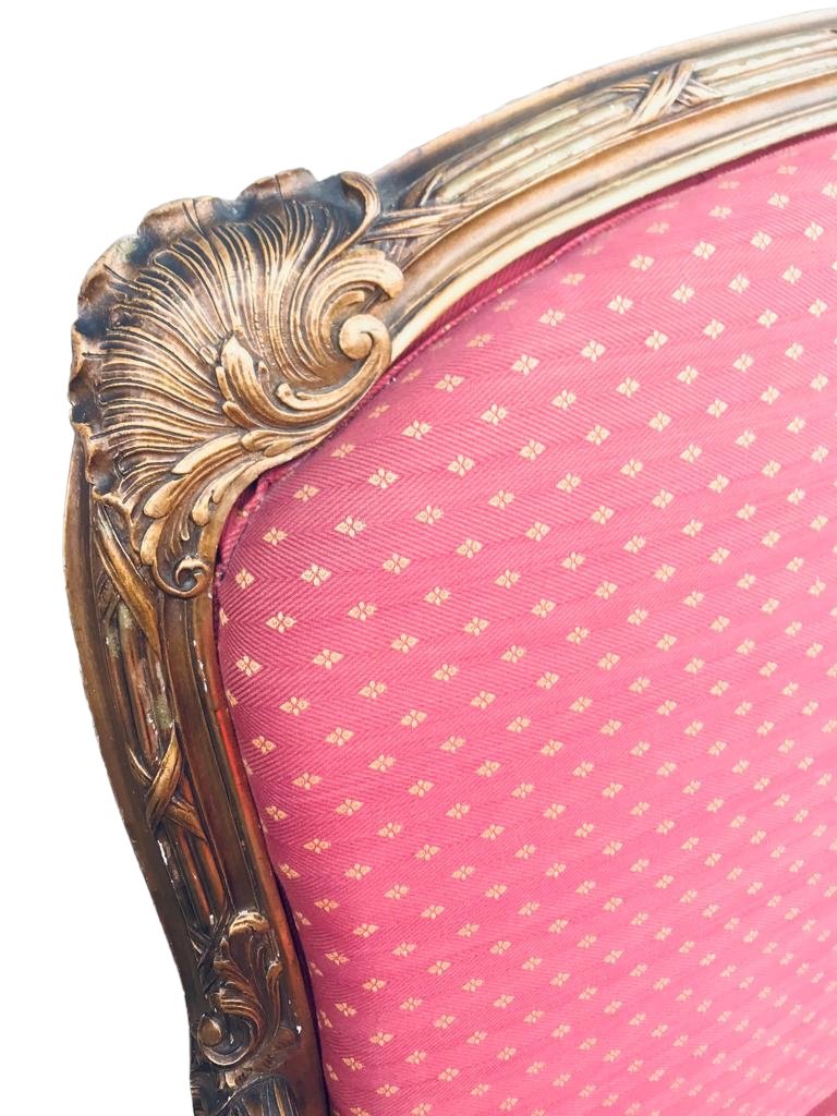 Important Mobilier De Salon, Louis XV, 19ème Siècle.-photo-1