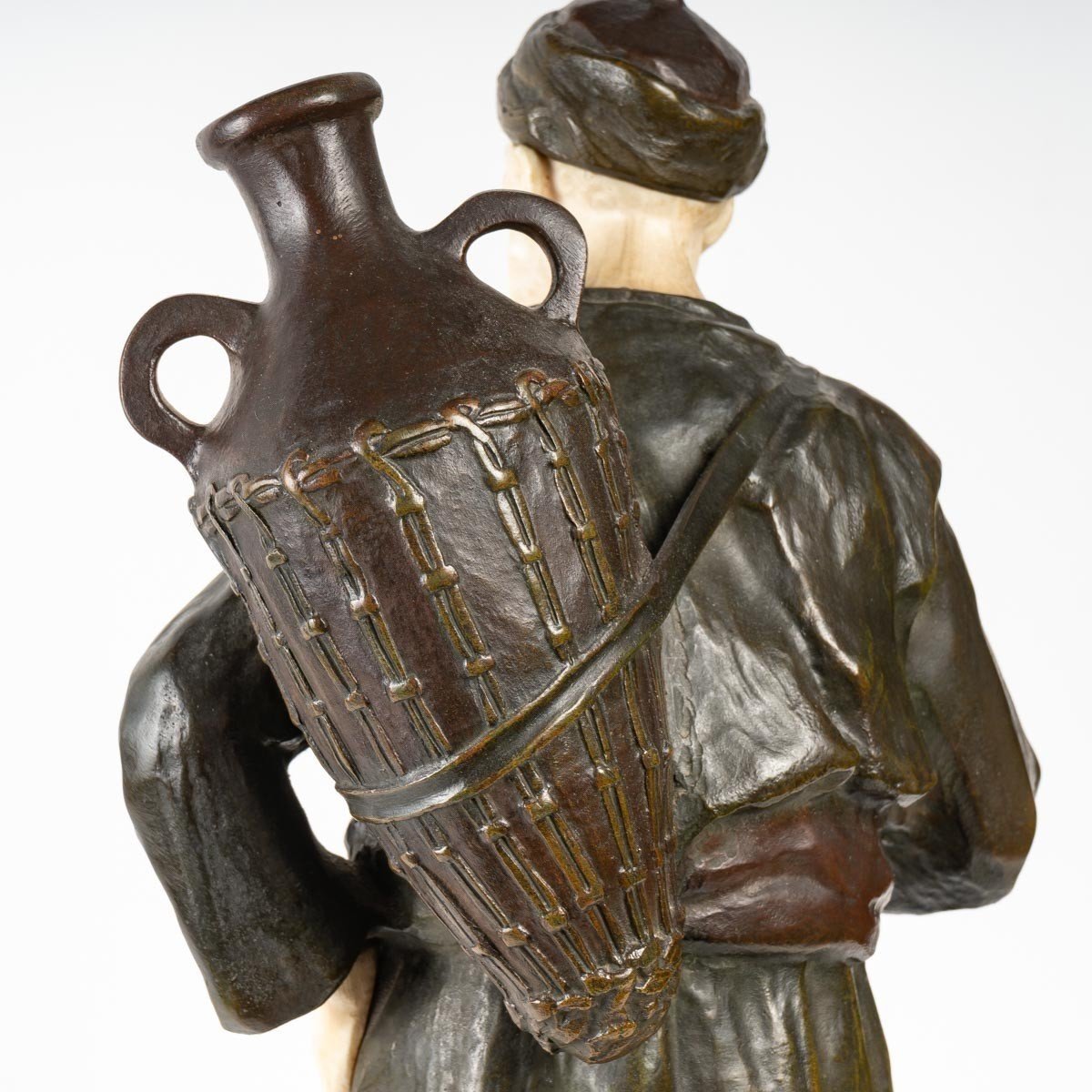 Bronze Esther Mabel, Orientalist, 19th Century-photo-2