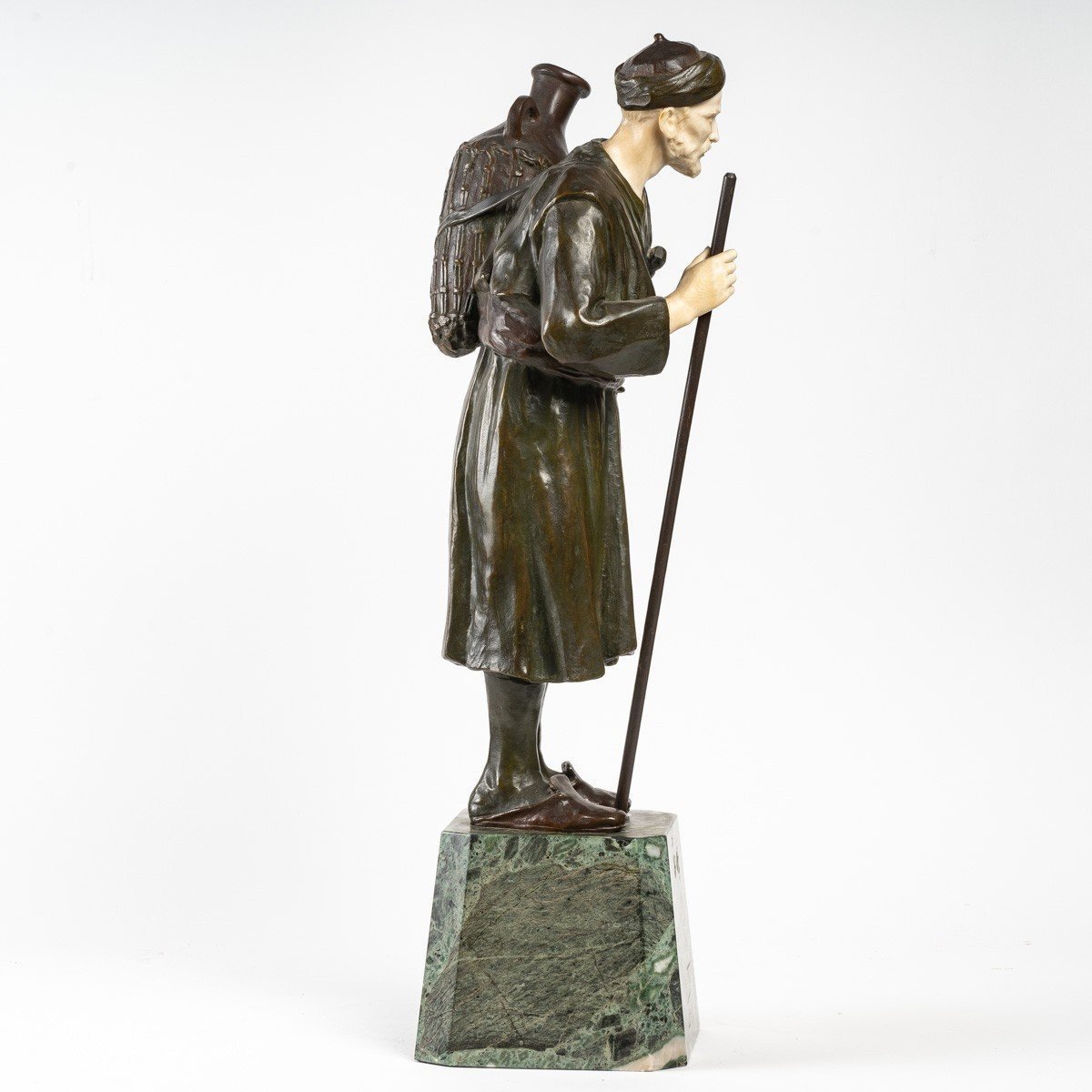 Bronze Esther Mabel, Orientalist, 19th Century-photo-4