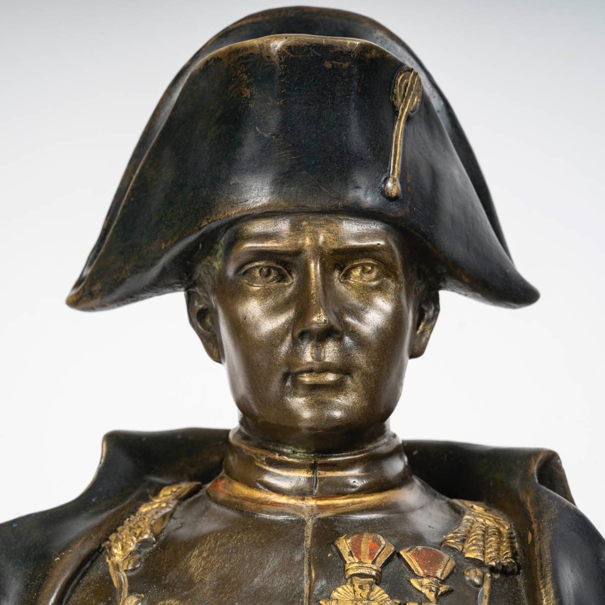 Bronze Statue Emperor Napoleon, Signed Goor.-photo-3