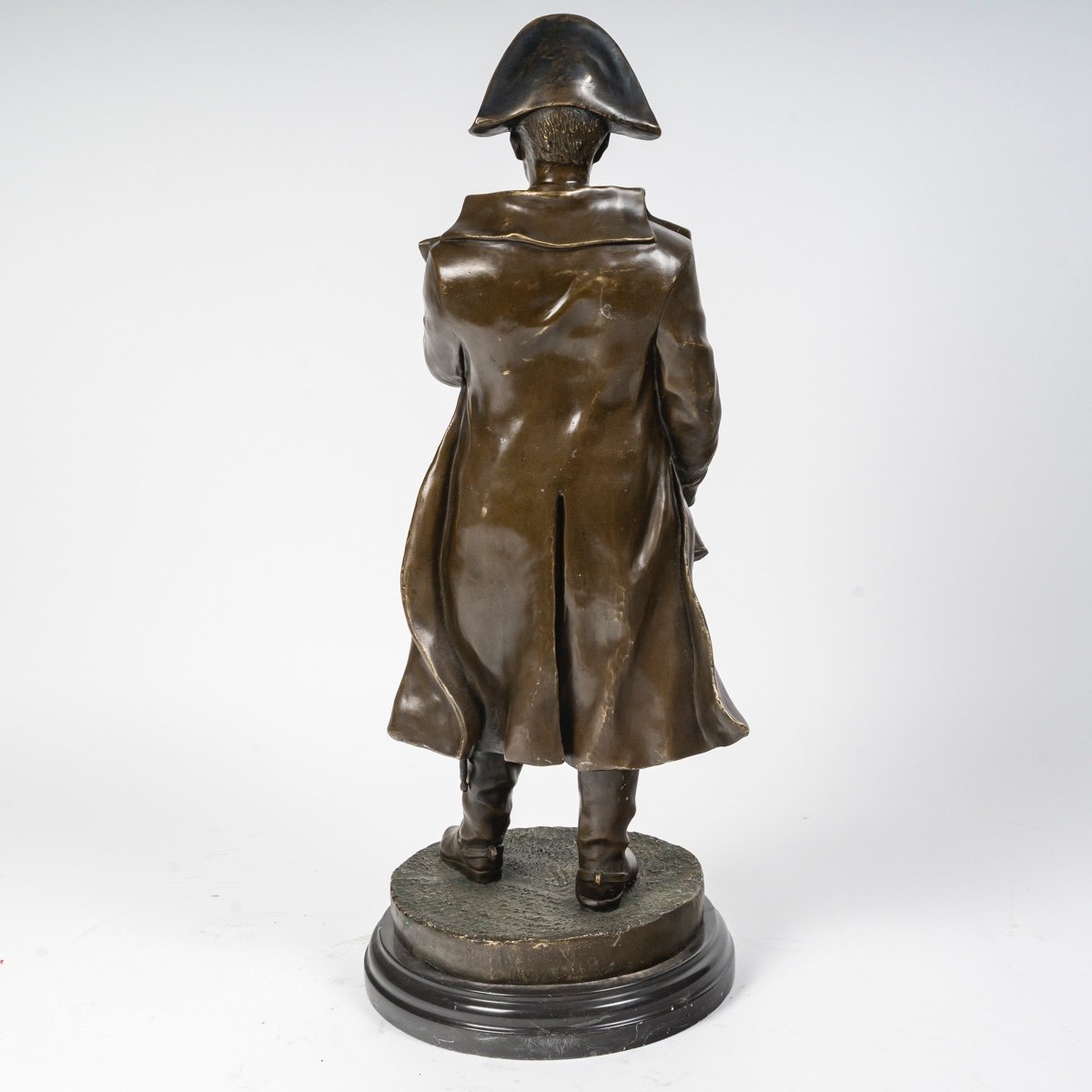 Bronze Statue Emperor Napoleon, Signed Goor.-photo-6