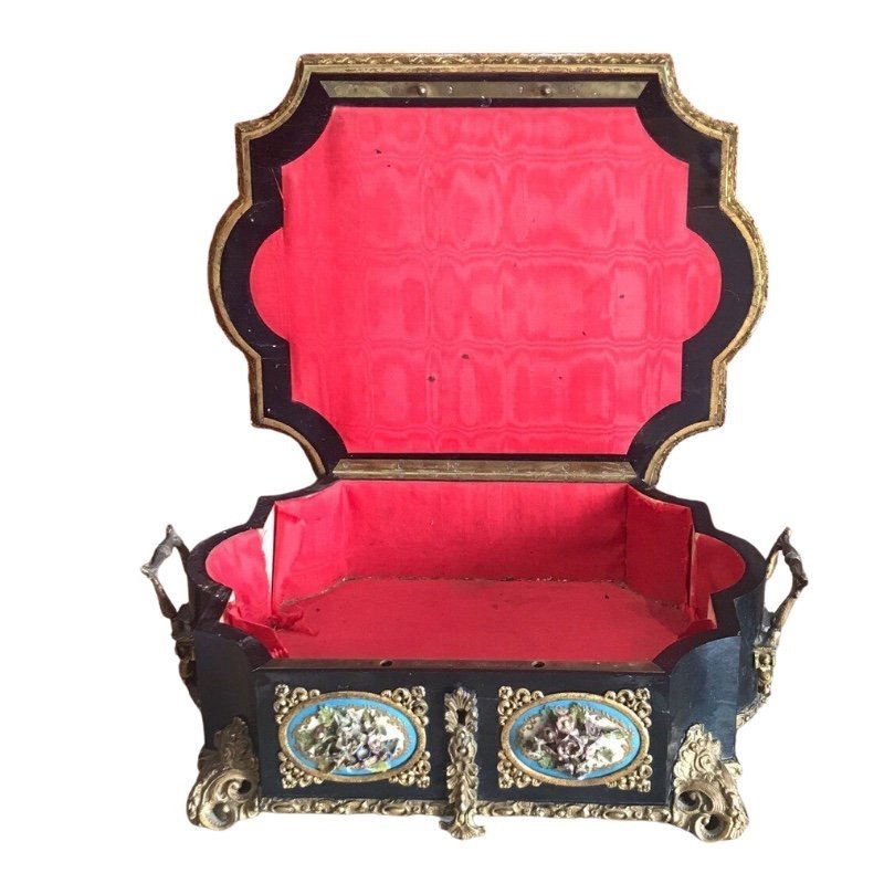 Box In Tortoise Shell Signed From The 19th Century-photo-4