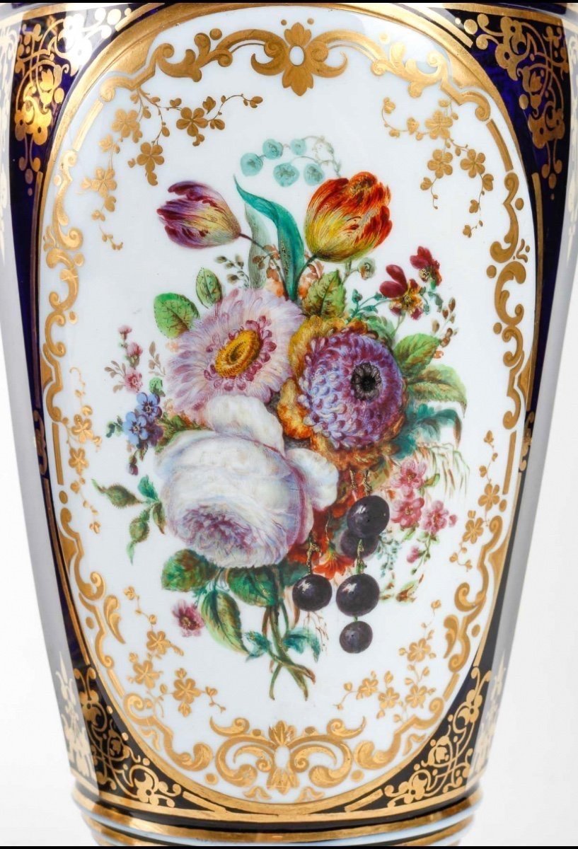 Vase En Cristal De Baccarat, Du 19éme Siècle -photo-2