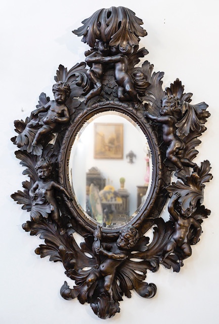 Miroir d’apparat du 19e siècle 