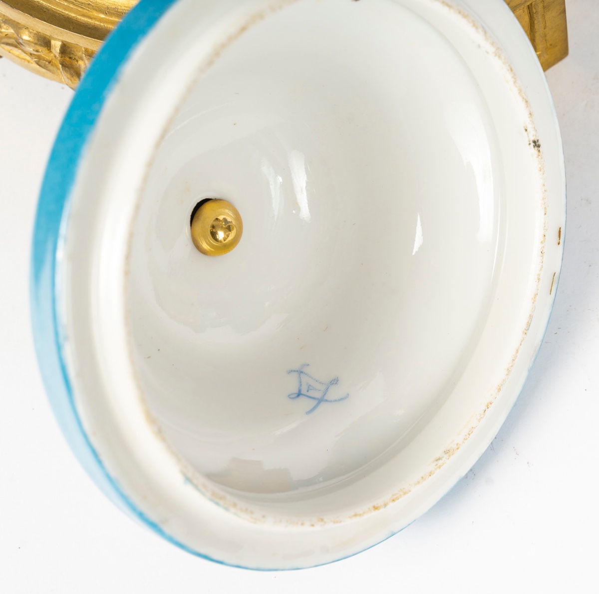 Rare paire de vases en porcelaine de Sèvres, époque Napoléon 3-photo-7