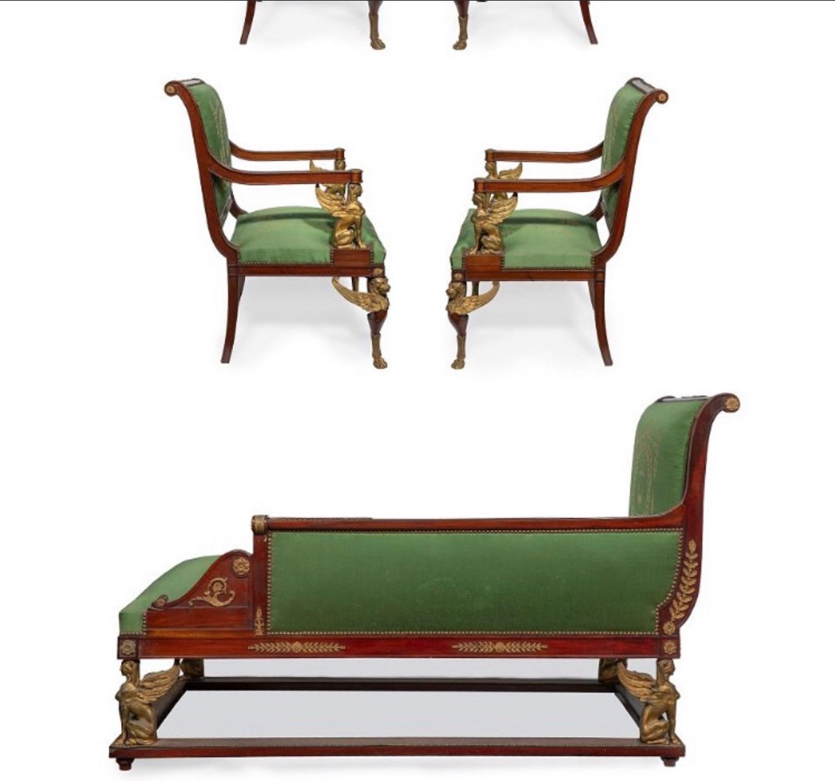 Salon de Style Empire, XIXᵉ siècle-photo-3