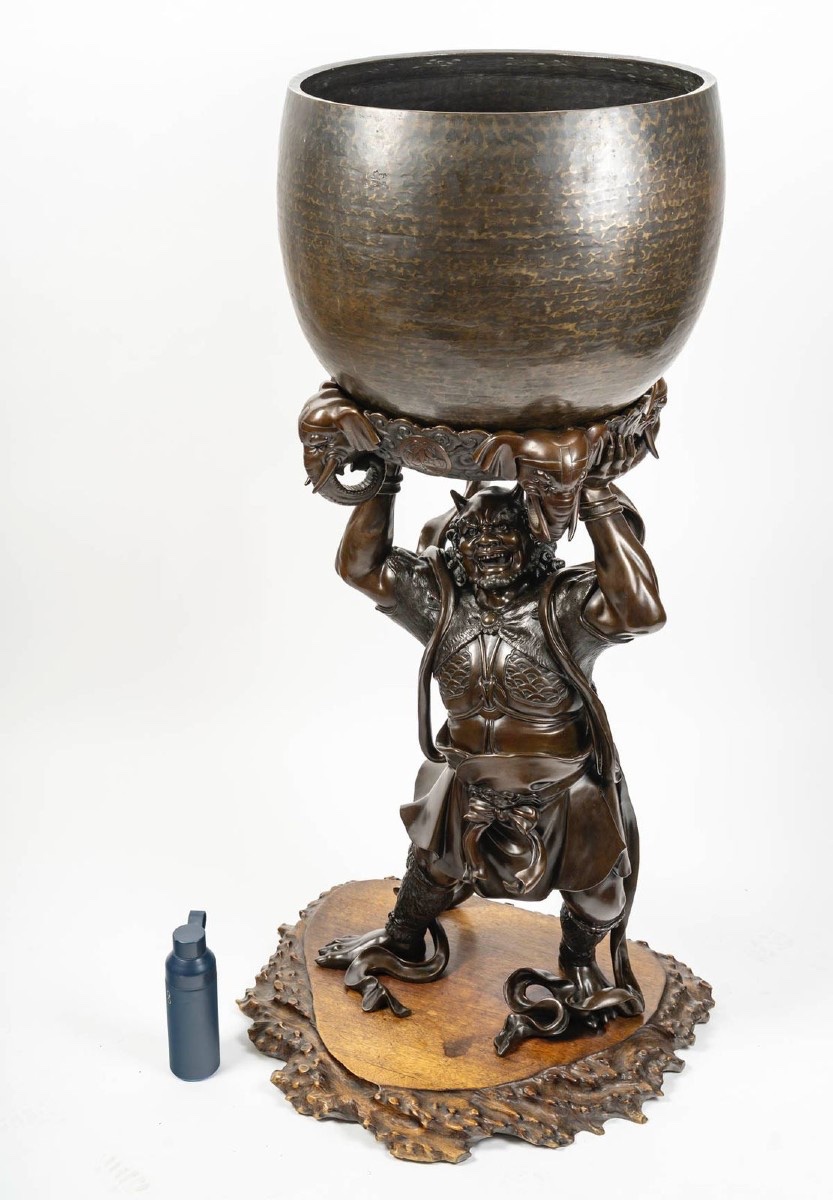 Japan – Important Bronze Bell, Meiji Period, 19th Century -photo-7