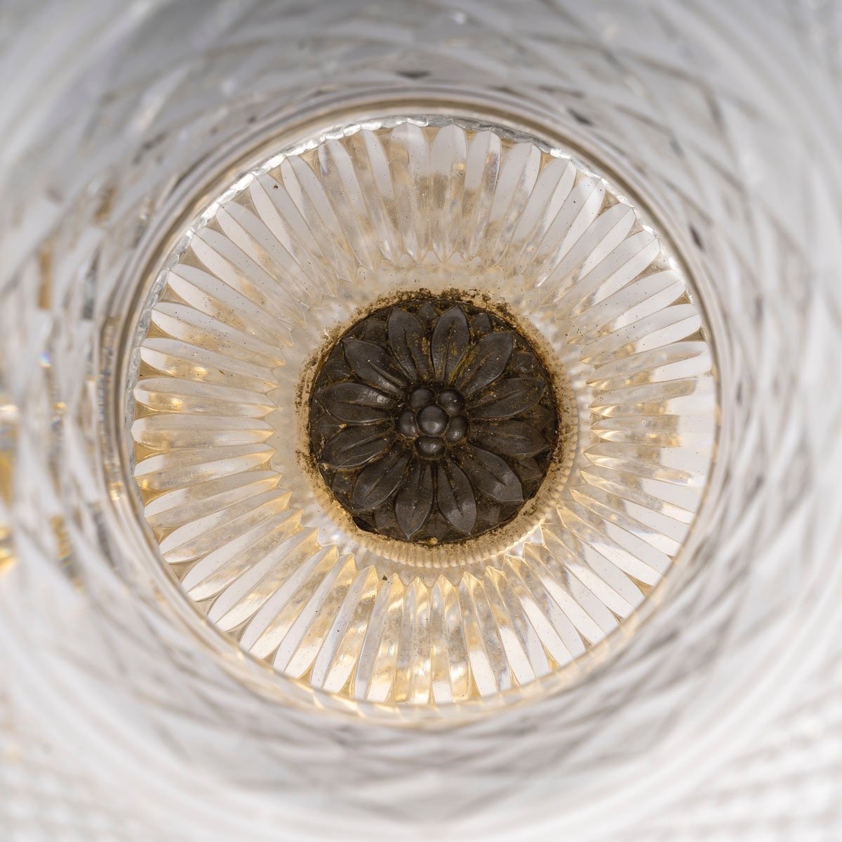 Paire de Vases en Cristal de Baccarat à Monture en Bronze Doré, 19ᵉ Siècle-photo-3