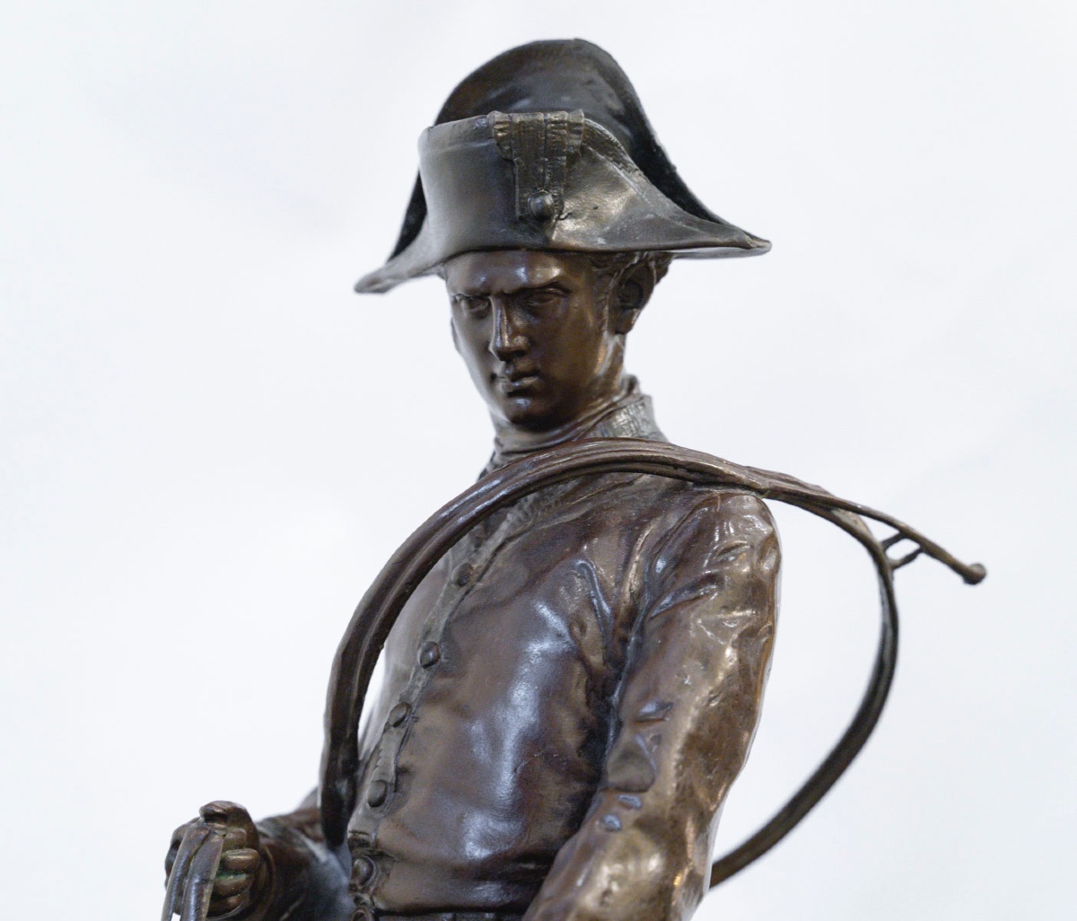 Bronze With Patina, Pierre-jules Mêne – Hunting Valet Of Louis XV-photo-2