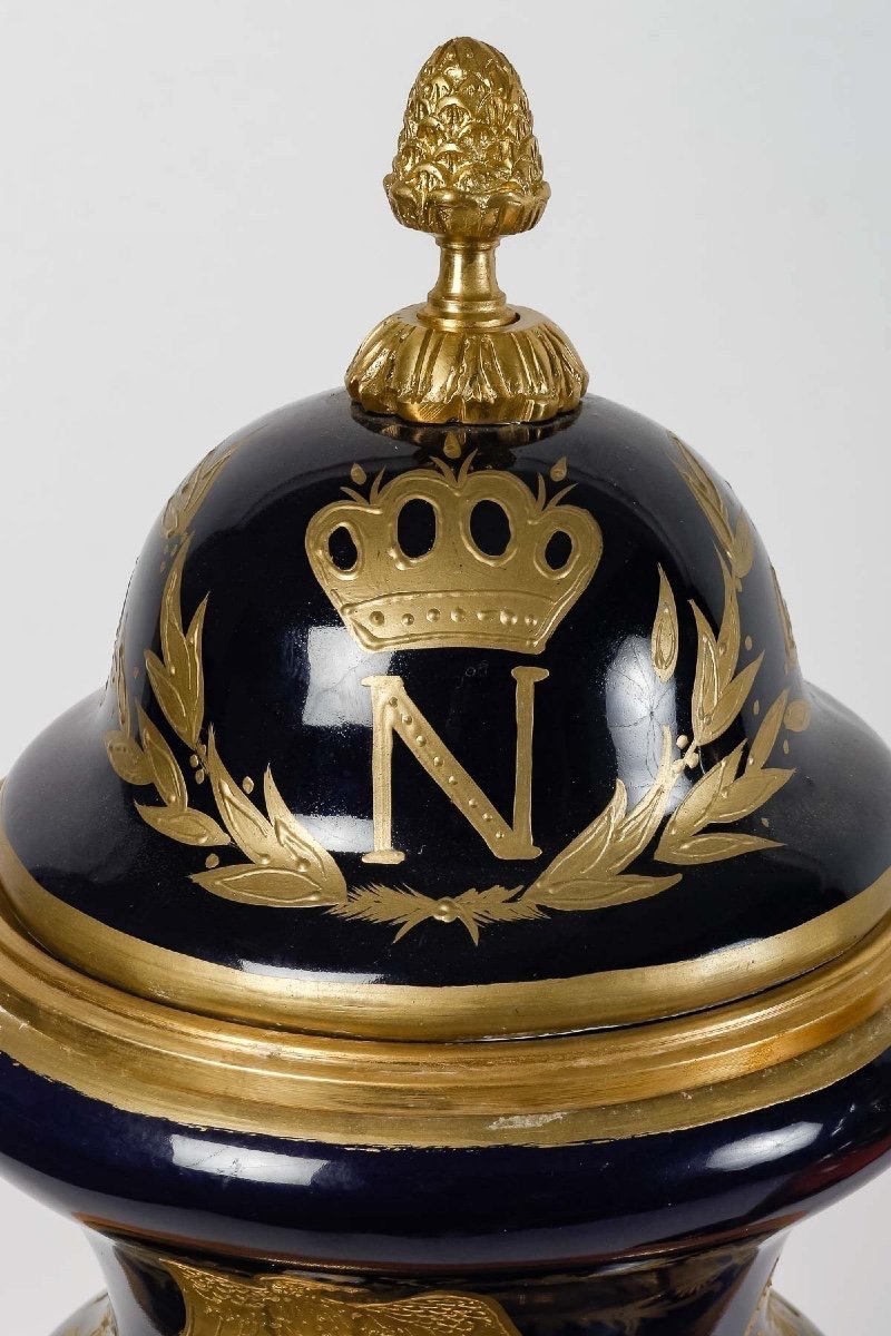 Pair Of Sèvres Porcelain Vases-photo-5