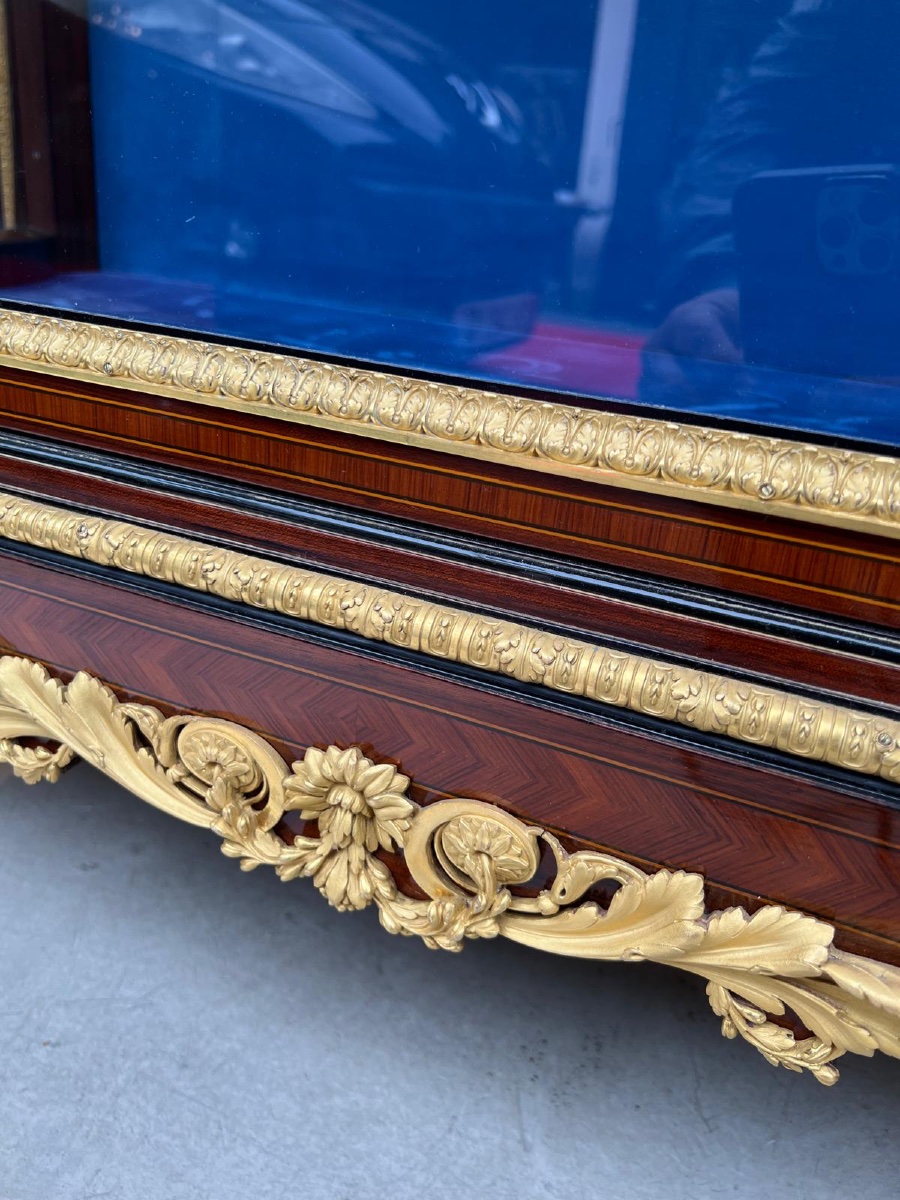 Pair Of Napoleon III Period Furniture, Stamped Fourdinois-photo-4