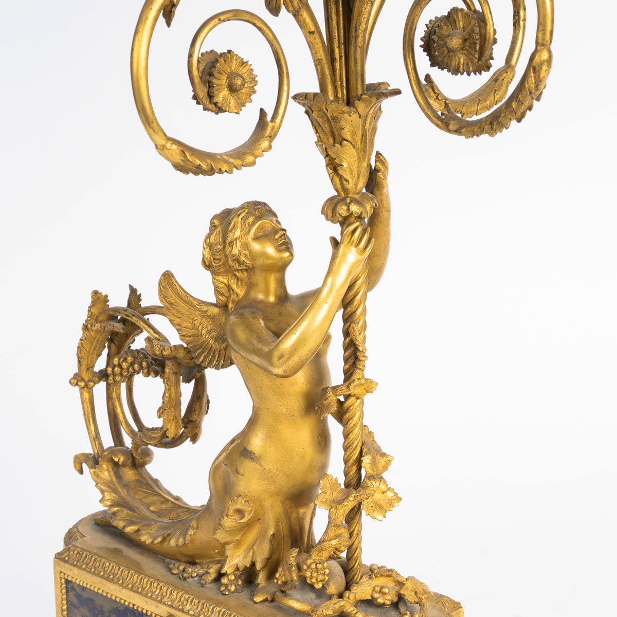 Paire de candélabres Napoléon III - attribuée à Alfred Beurdele-photo-5