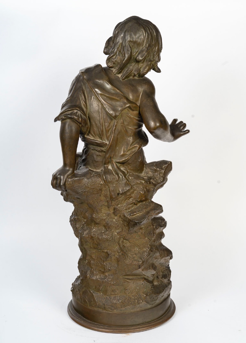 Auguste Moreaux Sculpture - From The 1890s-photo-4