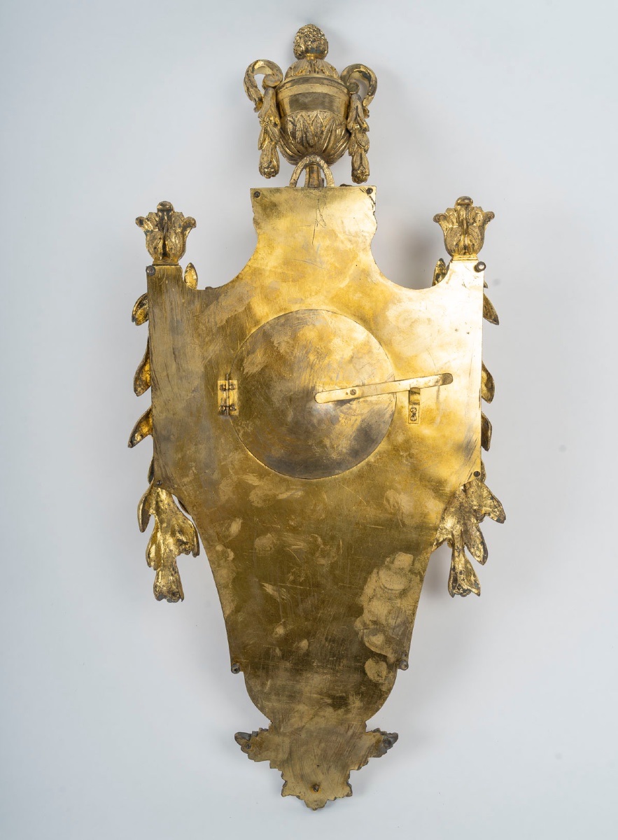CARTEL EN BRONZE -  Des Années 1800-photo-3
